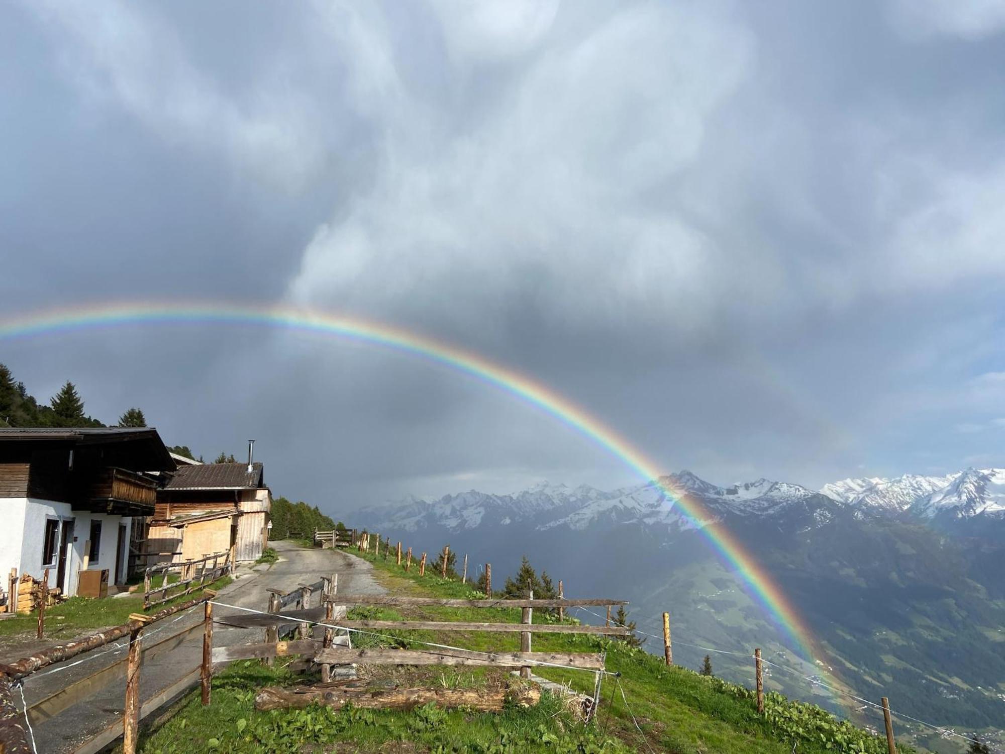 Unique Large Alpine Pasture In The Middle Of The Zillertal Mountains Zellberg Exterior foto